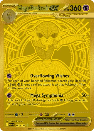 Mega Gardevoir ex (Mega Evolution 187/132)